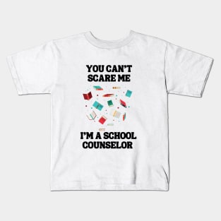 School Counselor Colorful Design Kids T-Shirt